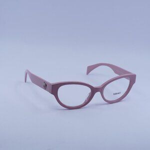 Versace VE3361U 5488 Eyeglasses Pink 53mm Cat Eye Frame